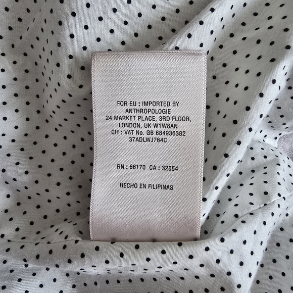 Anthropologie Elevenses Femme Bow Button Front Wool Blend Blazer size 6 - Picture 16 of 16